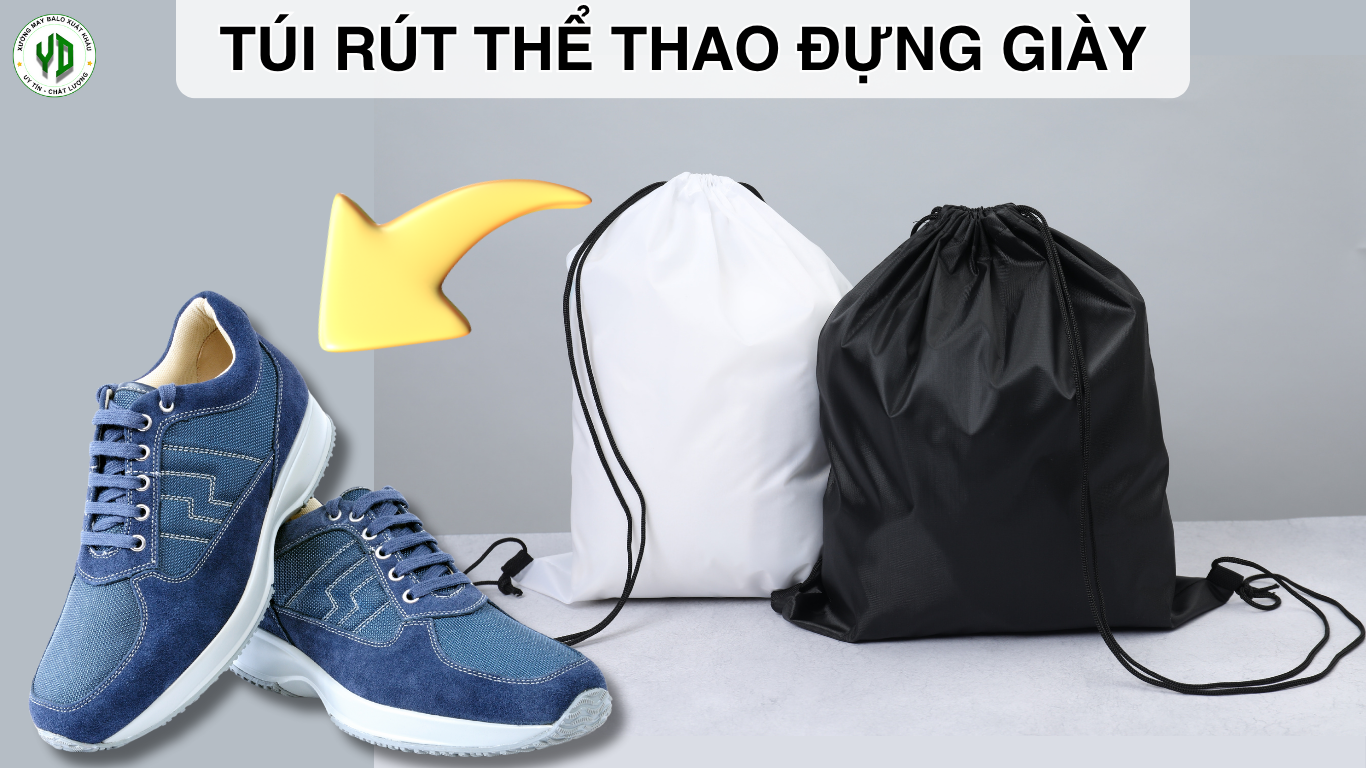 Túi rút thể thao đựng giày người bạn đồng hành lý tưởng cho mọi hoạt động