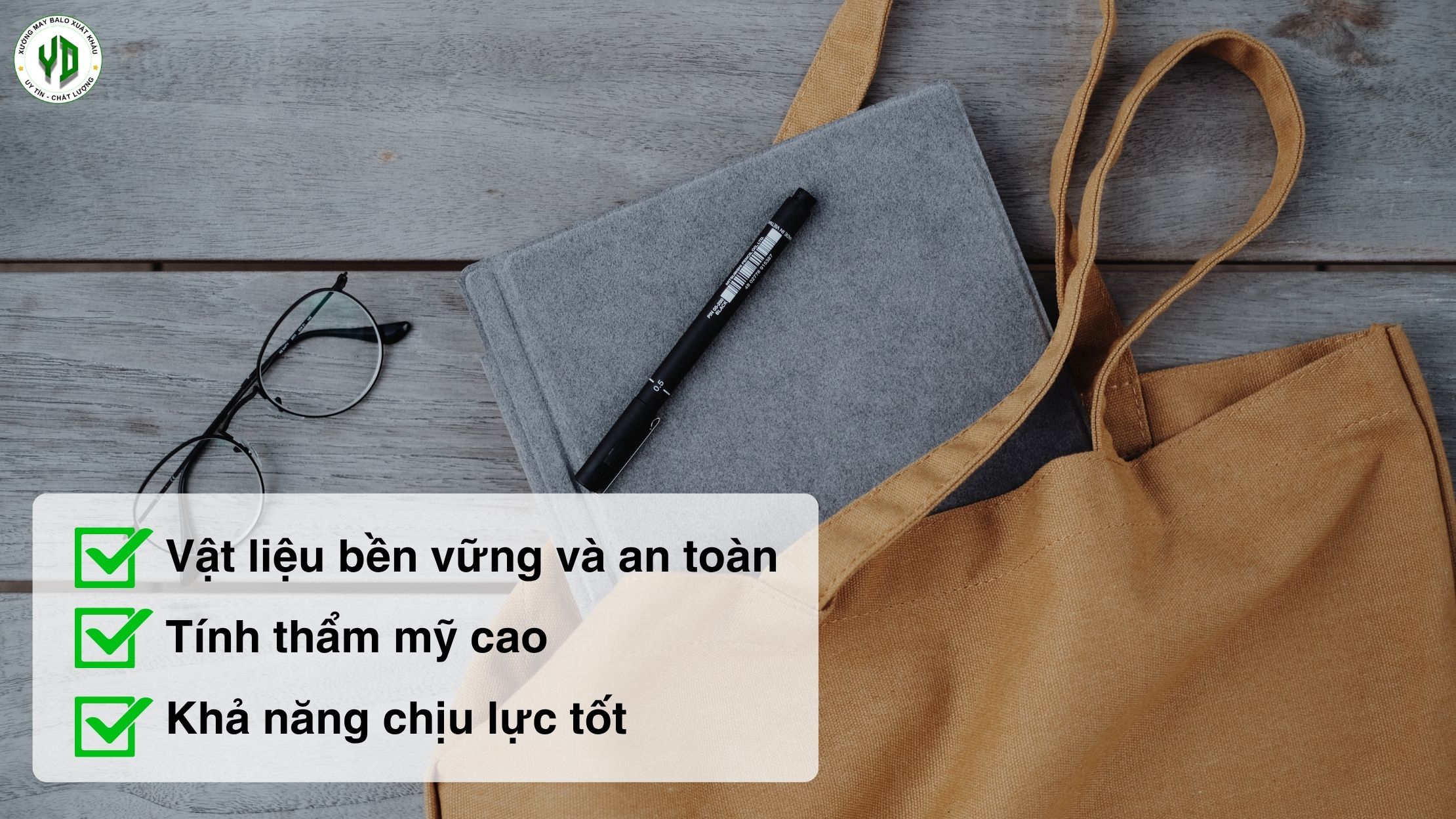 Ưu thế mạnh của việc đặt xưởng may túi vải canvas